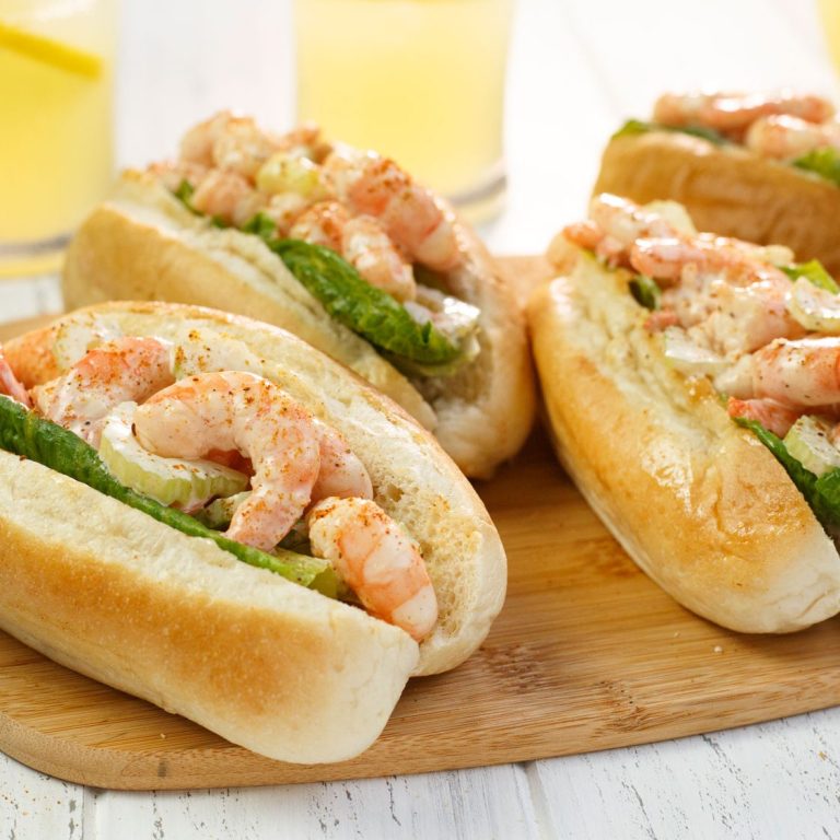 Garnelensalat Sandwich Rezept mit Old Bay Gewürzmischung von Grill Americana